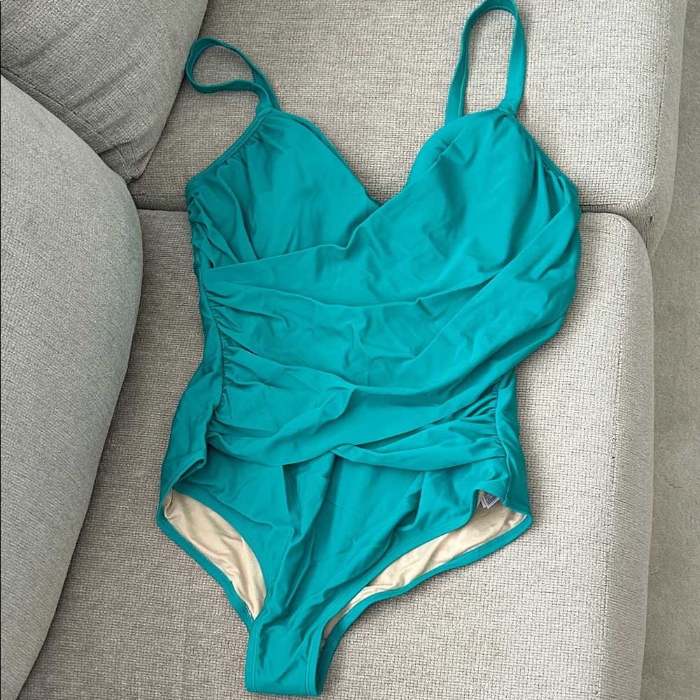 Old Navy Teal One Piece Swimsuit